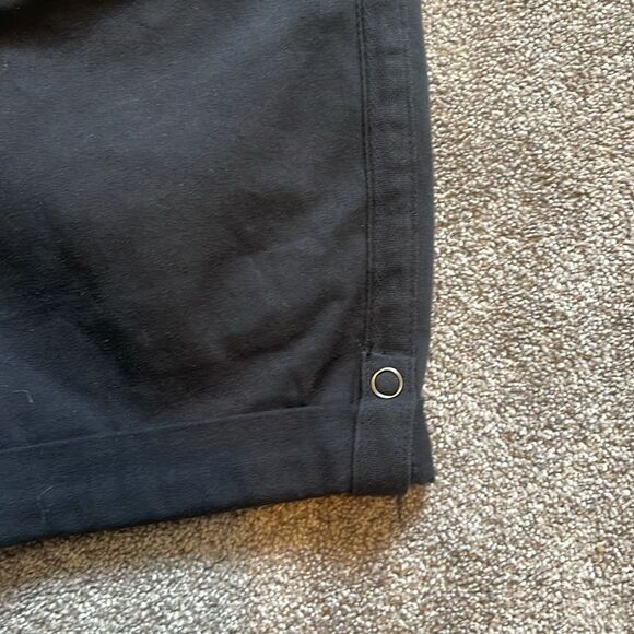 NWT Torrid Feel The Fit Black Twill Aviator Crop Pants, Plus Size 26 NEW - Picture 5 of 15